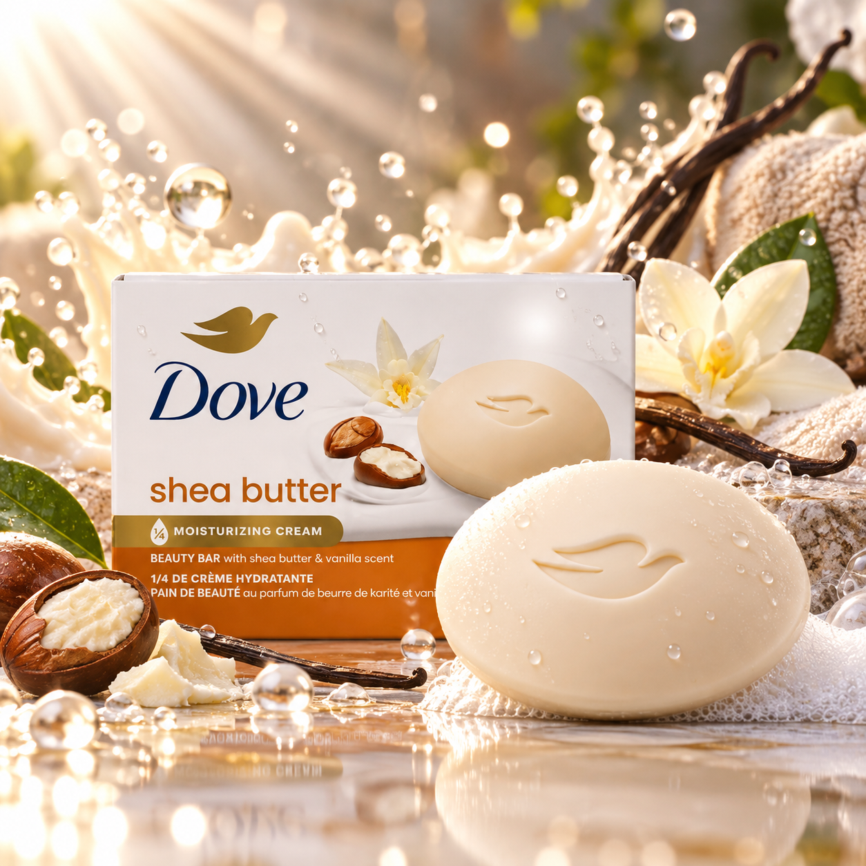 DOVE Shea Butter Beauty Soap Bar