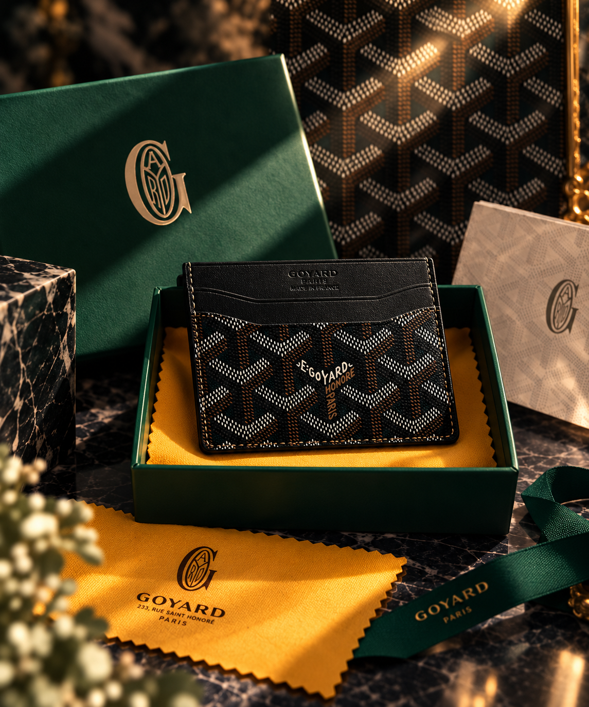 Goyard Wallet — Black